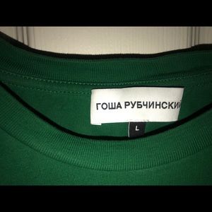 gosha rubachinsky (russian renaissance) shirt